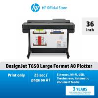 ราคา HP DesignJet T650 24/36inch [2025 Edtion] Large Format A1 Plotter Printer (21773384682)