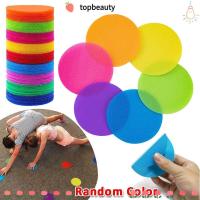 ราคา TOPBEAUTY 30 ชิ้นพรม Spot Markers นั่ง Distancing Social เกมก่อนวัยเรียนอนุบาลชั้นวงกลมสติกเกอร์นั่ง (53206922700)