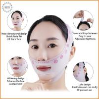 ราคา [LS] Face Slimming Bandage Belt Chin Up V Line Cheek Ne Shaper Strap Lift Mask Sculpting Face Mask Belt Sleep Beauty Massage [PH] (49306908236)