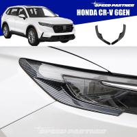 ราคา Honda CR-V คาร์บอนไฟเบอร์/ดําเงา คิ้วไฟหน้า คิ้วไฟหน้า สําหรับ CRV G6 (2023-2024) (29862369156)