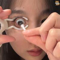 ราคา [VI] ผู้หญิง Eye Care คอนแทคเลนส์ Inserter Remover พลาสติก Soft Tip Tweezer Stick สวมใส่เครื่องมือเลนส์อุปกรณ์เสริม TH (26166992575)