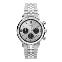 ราคา TIMEX TW2W10400 Marlin® Chronograph นาฬิกาข้อมือผู้ชาย สายสแตนเลส สีเงิน หน้าปัด 40 มม. (23387937444)