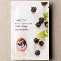 ราคา พร้อมส่ง!! Innisfree It's real squeeze mask-Black berry (12938826)