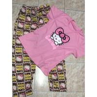 ราคา ชุดเซ็ตขายาว ลายคิตตี้ มือ2 (20168620615)