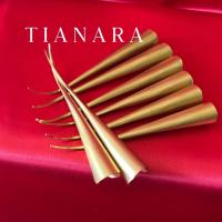 ราคา เล็บฟ้อนนางรำ ฟ้อนแสดง ฟ้อนมโนราห์ พื้นเมือง 1ชุด มี 8 ชิ้น (46353943970)