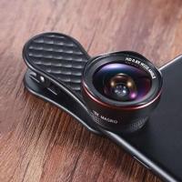 ราคา LQ-046 Mobile Phone LENS Wide-ANGLE Lens + เลนส์มาโครเลนส์กล้องภายนอกเลนส์โทรศัพท์มือถือ (5878261325)