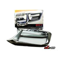 ราคา ครอบไฟสปอร์ตไลท์, ครอบไฟตัดหมอก ISUZU D-MAX ปี 2012 ชุบโครเมี่ยม ไม่มีไฟ ยี่ห้อ FITT (08-98100P) (21666842523)
