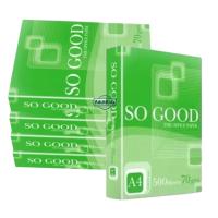 ราคา มีส่งด่วน กระดาษสำนักงาน SO GOOD ขนาด A4 70 แกรม 500 แผ่น/5 รีม (52855661305)