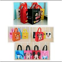 ราคา ถุงผ้าใบเล็ก กระเป๋าผ้า มิกกี้เม้าส์ มินนี่เม้าส์ Mickey mouse หมีพูห์(ไม่มีซิป) (5053619773)