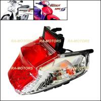 ราคา HMA ไฟท้าย ทั้งชุด สำหรับ เวฟ125s, เวฟ125i ไฟเลี้ยวบังลม (ปี 2005-11) (ฝาครอบ+ชุดสายไฟ+ขั้วหลอด+หลอดไฟ+ไฟทับทิม) (2094501676)