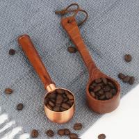 ราคา ช้อนตวงเมล็ดกาแฟไม้เนื้อแข็งทองแดงถั่วช้อนตวงผงกาแฟช้อนตวงไม้มะเกลือช้อนตวงไม้ (8903931843)