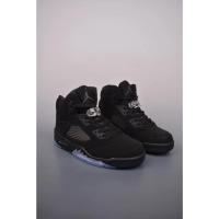 ราคา ♞,♘,♙Air Jordan 5 Retro Black Cat แมวดำสลัก AGD (40303677054)
