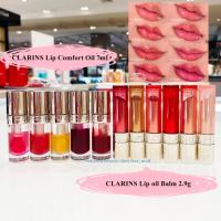 ราคา CLARINS Lip Comfort Oil 7ml และ CLARINS Lip oil Balm 2.9g (ฉลากไทย) (366502741)