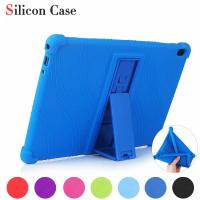 ราคา Silicon Case For Lenovo Tab M10 Plus M10 HD 2nd Gen TB X306 X606 X605 X505 M10 E10 P10 M8 8705 E8 8" Stand Cover So (21743884004)