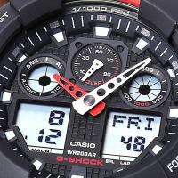 ราคา ใหม่จัดส่งฟรีCasio G-Shock นาฬิกาข้อมือผู้ชาย สีดำ สายเรซิ่น รุ่น GA-100-1A4ของแท้100%ประกัน 1 ปีนาฬิกาสปอร์ตกันน้ำ NQGI (4389065344)