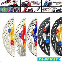 ราคา MORIN จานดิสเบรค หน้า มีหลายสี สำหรับ เวฟ125R เวฟ125s wave125ไฟเลี้ยวบังลม เวฟ100sUBOX เวฟ100X จานดิส จานเบรค (448751254)