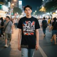 ราคา เสื้อวง Sex Pistols ลาย The Many Faces of เซ็กซ์ พิสทอลส์ เสื้อพังก์ สีดำ SPL1962 (43551805918)