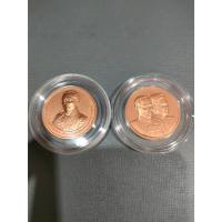 ราคา เหรียญที่ระลึกรัชกาลที่9 บรมราชาภิเษก และราชาภิเษก ครบ 60ปี พศ 2553 (2เหรียญ) (28136517147)