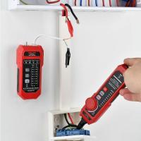 ราคา Delixi Network Cable Tester - แบบ Professional สำหรับทดสอบสายโทรศัพท์และสาย LAN ทนสัญญาณรบกวน (54454389980)