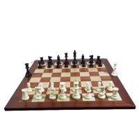 ราคา [มีตำหนิเล็กน้อย]ชุุดหมากรุกสากลกระดานไม้ขนาดใหญ่ช่องขนาด 6x6 cm.พร้อมตัวหมากวัสดุเรซิ่น (10036732947)