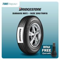 ราคา ยางรถกระบะและรถตู้ BRIDGESTONE รุ่นDuravis R611 ขนาด205/70R15 ยางปี2025 (ราคาต่อเส้น) แถมจุ๊บเติมลมฟรี (15471069510)