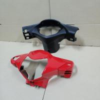 ราคา หน้ากากหน้า wave125x สีแดง และ หน้ากากหลัง แฟริ่ง เวฟ 100x ดำด้าน (28604505549)