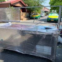 ราคา รถเข็นขายอาหาร ก๋วยเตี๋ยว อาหารตามสั่ง กาแฟ มีหลุมวางเตาแก้ส เข็นเก็บได้สะดวก แสตรนเลสอย่างดี สนใจโทร 0847610991 (3903689639)