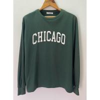 ราคา เสื้อยืดมือ 2 แขนยาว ลาย Chicago ผู้หญิง (28437707655)
