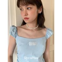 ราคา Original High-End Cross Girl Pearl Choker สร้อยคอ Clavicle Chain (28929097906)