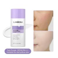 ราคา Hydrating Makeup Primer Isolation Cream Concealer Invisible Pores Face Makeup Base Cream 40ml (47857364828)