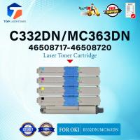 ราคา หมึกเทียบเท่า C332DN/MC363DN/46508720-BK/C/M/Y C332/332BK/C/M/Y C332 MC363 For OKI C332dn/MC363dn (28106861696)