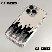 ราคา เคสไอโฟนใส กรอบเลนส์พิเศษ ลายไฟสีดำ เท่ห์ โดดเด่น iPhone 17/16/15/14/13/12/11/X/8/7 (55057207799)