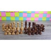 ราคา ตัวหมากรุกสากลไม้ขนาดมาตรฐาน (แถมควีนและพอน) (8715464604)