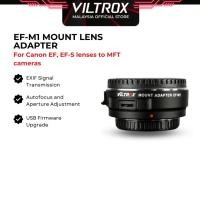 ราคา VILTROX EF-M1 Mount Adapter สําหรับเลนส์ Canon EF/EF-S ถึง M4/3 กล้อง (53056069912)