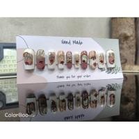 ราคา เล็บเจลลายดอกไม้cute เพ้นท์ุกเล็บ #เล็บเจล #เพ้นท์เล็บ #เพ้นท์เล็บแปลกๆ #เล็บปลอมสวย #เล็บสีเจล (16693984861)