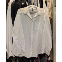 ราคา เสื้อเชิ๊ตสีขาวชีฟอง h&m (53402417001)