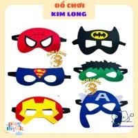 ราคา หน้ากากผ้าสไตล์ซุปเปอร์ฮีโร่ ไอรอนแมน กัปตันอเมริกา ฮัลค์ และอื่นๆ! (27194009036)