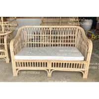 ราคา พร้อมส่งSofa Mona โซฟาหวายแท้ รุ่นโมน่าขนาด 2 ที่นั่ง รวมเบาะ Sofa rattan (27857455426)