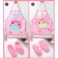 ราคา ผ้ากันเปื้อนลายการ์ตูน กันเปื้อน กันเลอะงานครัว ศิลปะ (15363447623)