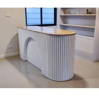 ราคา 99HomeStore เคาเตอร์บาร์/เคาเตอร์ต้อนรับ ก60*ย200*ส90 (13975223941)