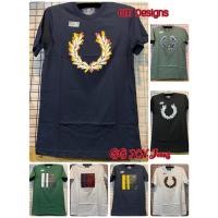 ราคา เสื้อยืดลายปักพร้อมสกรีน เสื้อรวงข้าว ลายใหม่ ผ้า cotton อย่างดี เสื้อยืดแขนสั้น ลายขวาง ปักรวงข้าว GMDESIGNS (13490428623)