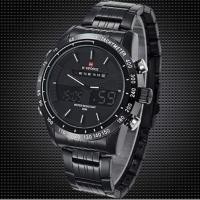 ราคา NAVIFORCE รุ่น NF9024 นาฬิกาข้อมือผู้ชาย สายแสตนเลส สีดำ 2ระบบ Analog / Digital สินค้าของแท้ รับประกัน 1ปี (กันน้ำได้) (1271969796)