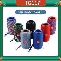 ราคา T&G TG117 ลําโพงบลูทูธกลางแจ้งแบบพกพาไร้สายซาวด์บาร์เสียงเบสดูอัล ซับวูฟเฟอร์ กล่องวิทยุ FM (29544344427)