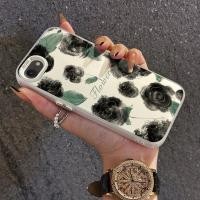 ราคา เคสสำหรับ iPhone 6 Plus 6s Plus 7 Plus 8 Plus SE 2020 X Xr Xs Max เคสโทรศัพท์ซิลิโคนใสกันกระแทกและรอยขีดข่วนดีไซน์ดอกไม้ (27563411317)