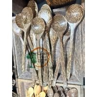 ราคา ช้อนไม้ตาล ช้อนเกาหลี ทำจากไม้ธรรมชาติ ใช้งานได้จริง ช้อนซุป ช้อนคน มี 2 แบบ (52857179589)