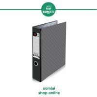 ราคา ตราช้าง แฟ้มเก็บเอกสาร แฟ้มสันกว้าง สัน 3 นิ้ว รุ่น 100F สีดำ (23371678826)