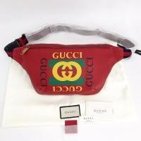 ราคา new! gucci belt bag ใบใหญ่สีแดง (4297892134)