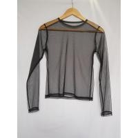 ราคา เสื้อซีทรูสีดำแขนยาว (2289757698)