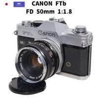 ราคา CANON FTb Silver SLR Film Camera + FD 50mm 1:1.8 MF From Japan (57356627785)