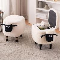 ราคา Shaun the Sheep เปลี่ยนเก้าอี้สตูลรองเท้า Home Storage Stool พยายามรองเท้าสตูล Low Stool เก้าอี้สตู (24035126013)